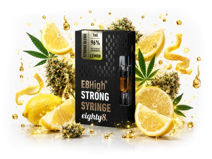 E8HIGH SYRINGE EIGHTY8 LEMON 96% E8HIGH SYRINGE EIGHTY8 LEMON 96%