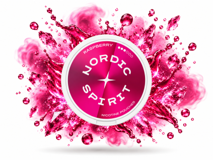 NORDIC SPIRIT RASPBERRY STRONG 12 mg GPT