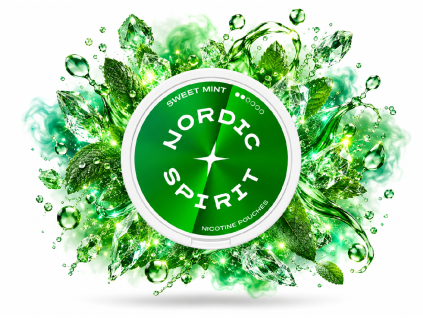 NORDIC SPIRIT SWEET MINT REGULAR 8 mg GPT