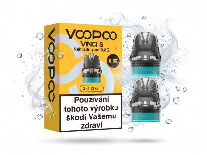 VOOPOO VINCI S POD NÁHRADNÍ CARTRIDGE 2 KS