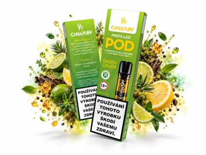 CANAPUFF TERPENE POD GREEN CRACK