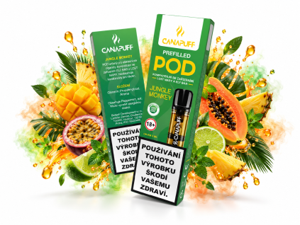 CANAPUFF TERPENE POD JUNGLE MONKEY